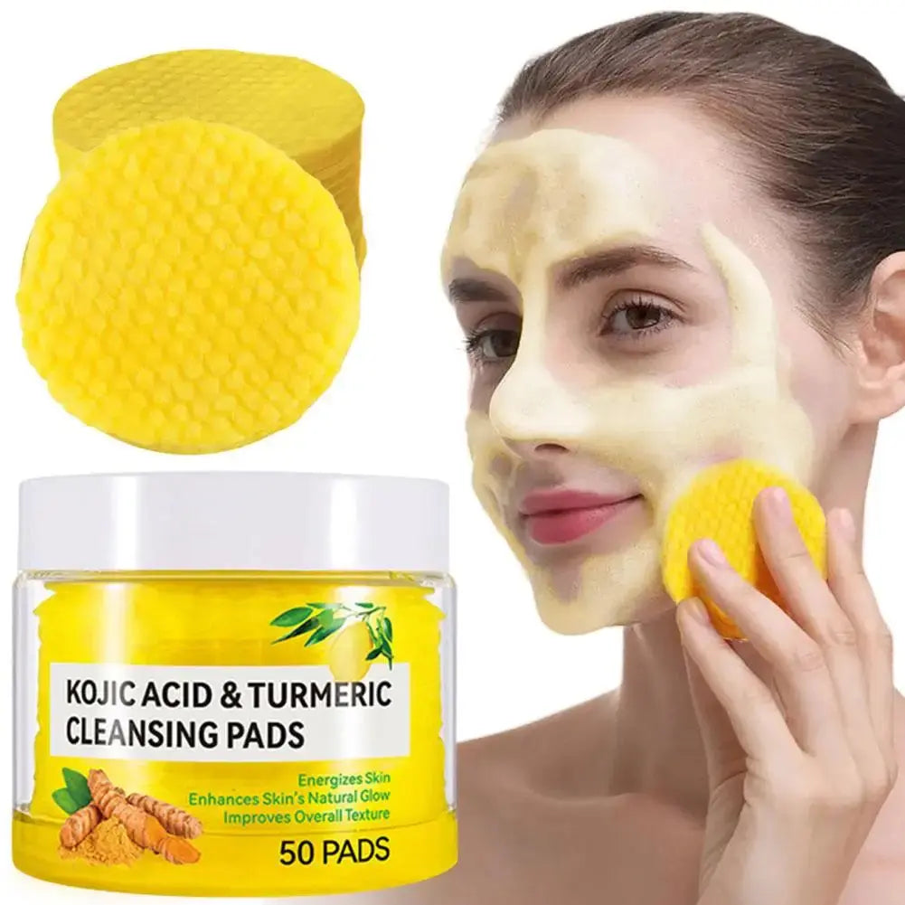 Turmeric Lemon Soap/cleansing pad/Face Cream/Serum Turmeric Series Skincare Product Brighten Skin Tone For All Skin Type Nourish Mysterious