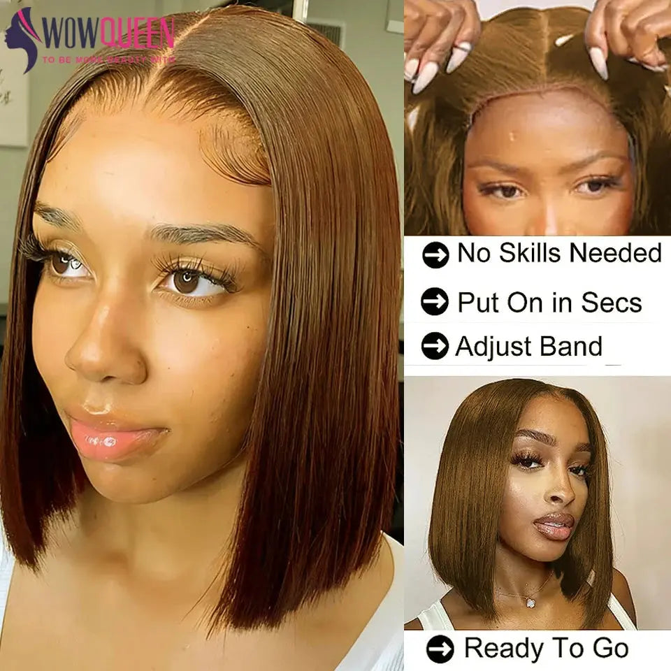 4 Chocolate Brown Wig