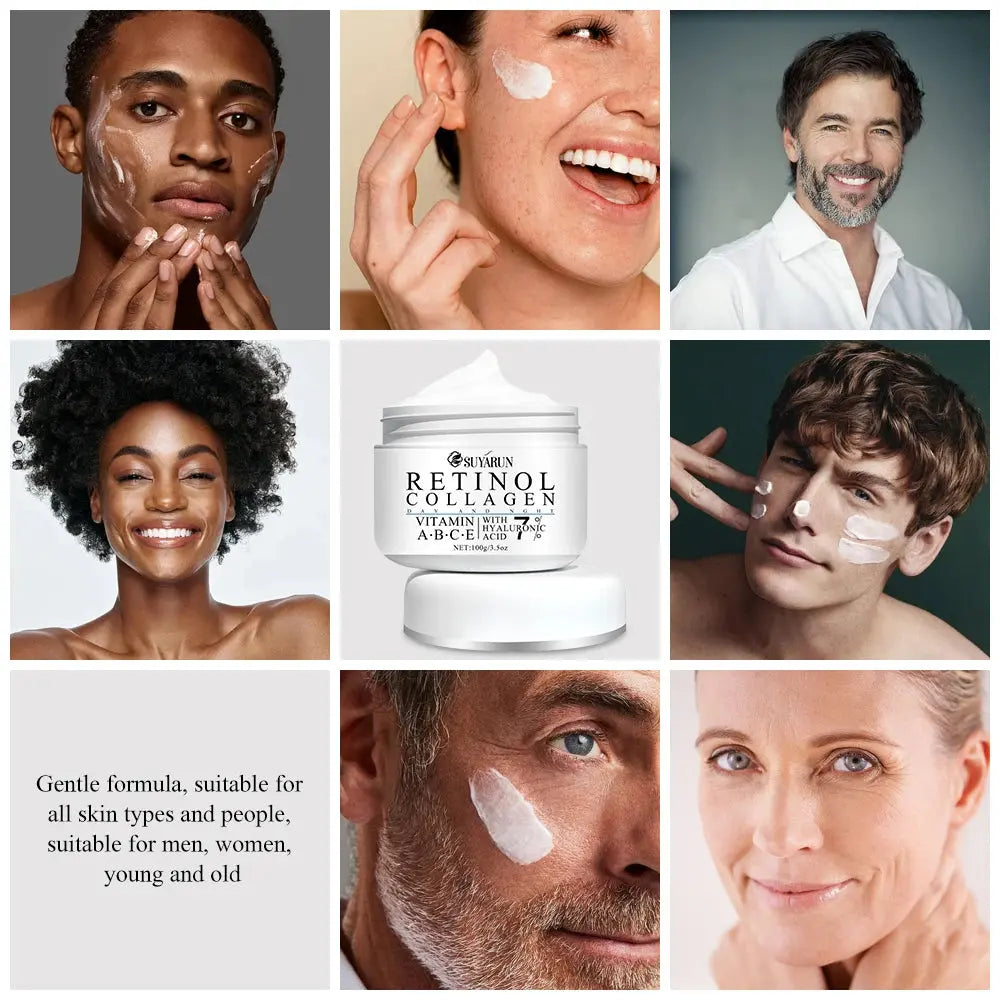 Rich in vitamin E, shea butter, wrinkle, anti-aging, exfoliating tender skin, suitable for men and women Mysterious