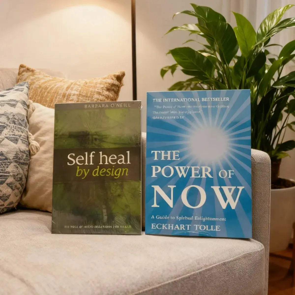 Two Books Set-《Self Heal By Design》+《THE POWER OF NOW》Blueprint Wholeness: Embodied Healing & Present-Moment Awareness Guide Mysterious