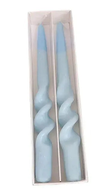 2pc Spiral Candles Scented Candle Decorative Candles Taper Candles Home Decor Wedding Decoration Centerpieces Candlestick Gift Mysterious