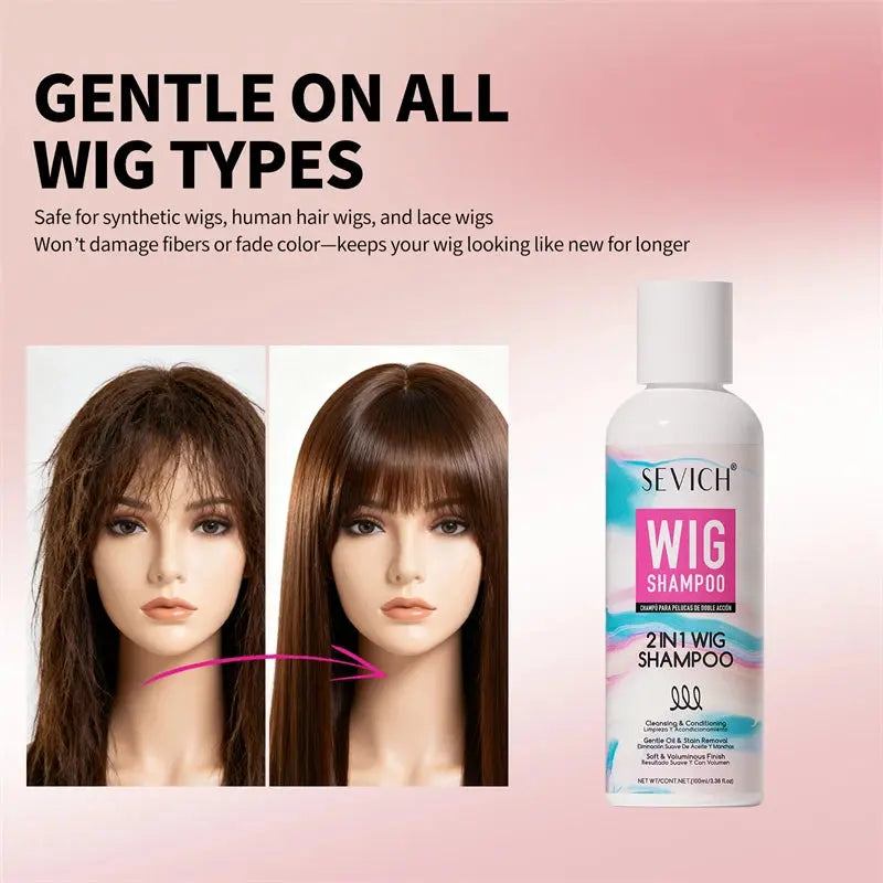 SEVICH 2-IN-1 Wig Shampoo 100ml