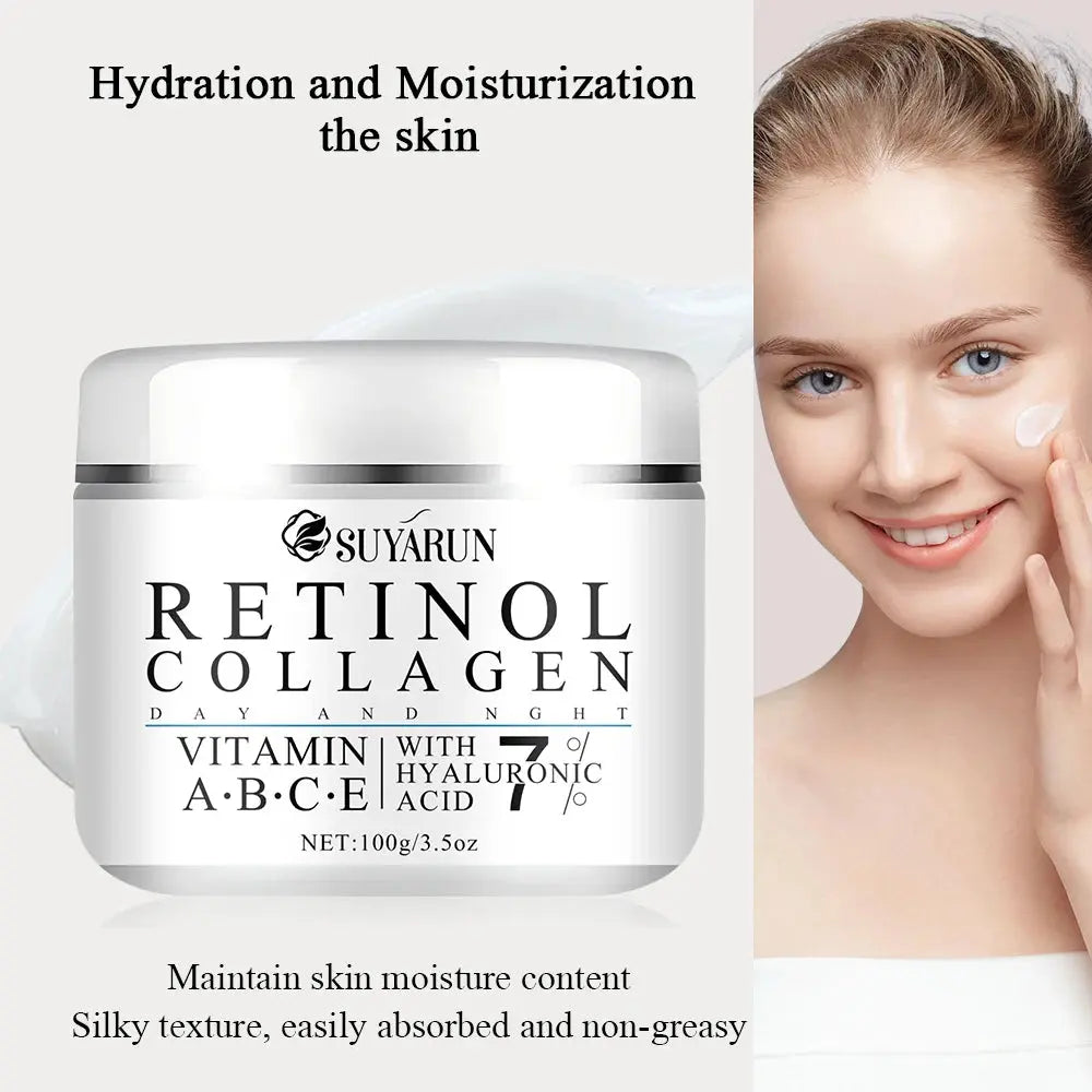 Rich in vitamin E, shea butter, wrinkle, anti-aging, exfoliating tender skin, suitable for men and women Mysterious