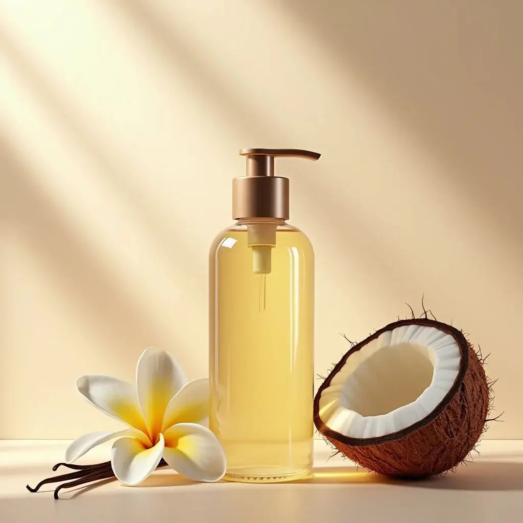 Coconut Vanilla Massage Oil - Coconut Vanilla Massage Oil for Silky Nourished Skin