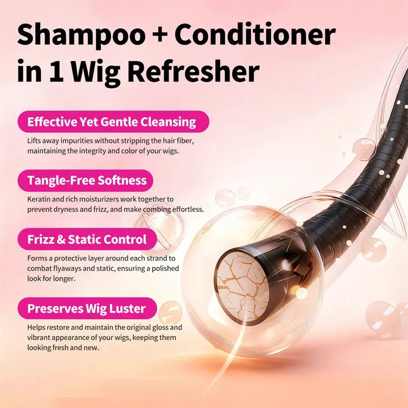Wig Hair Care Shampoo