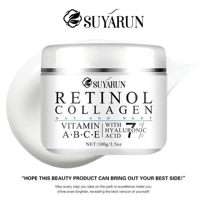 Rich in vitamin E, shea butter, wrinkle, anti-aging, exfoliating tender skin, suitable for men and women Mysterious