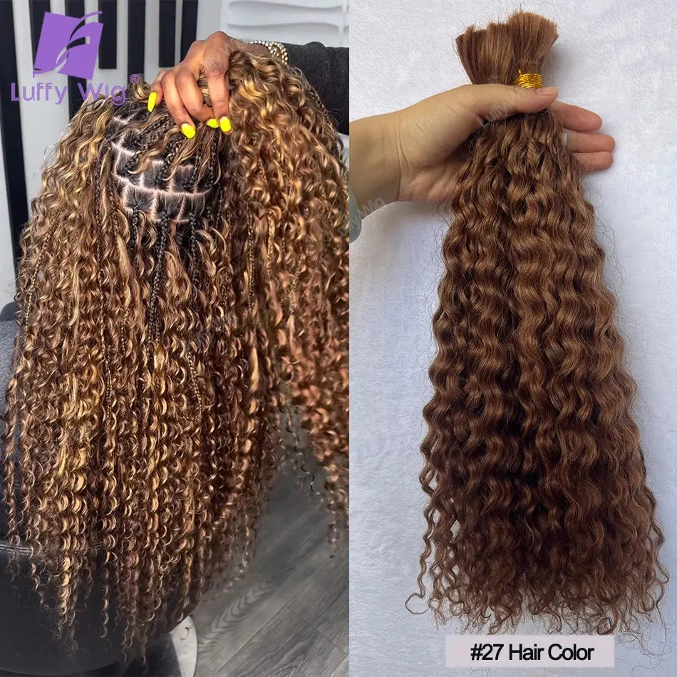 Bulk Human Hair Curly