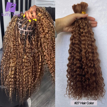Bulk Human Hair Curly