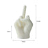 Universal Creative Candles Middle Finger Shaped Gesture Scented Candles Durable Funny Quirky Gifts Home Decoration Ornaments Mysterious