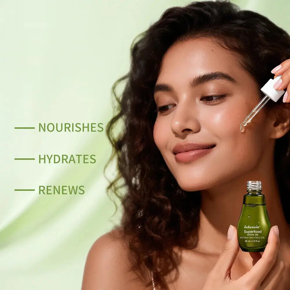 Hydrating Face Oil  Antioxidant-Rich Nourishing Serum Moisturizing Hydration Improves dry Helps Refresh Dullness Skincare Mysterious