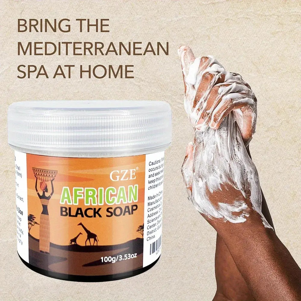 GZE African Black Soap 3-in-1