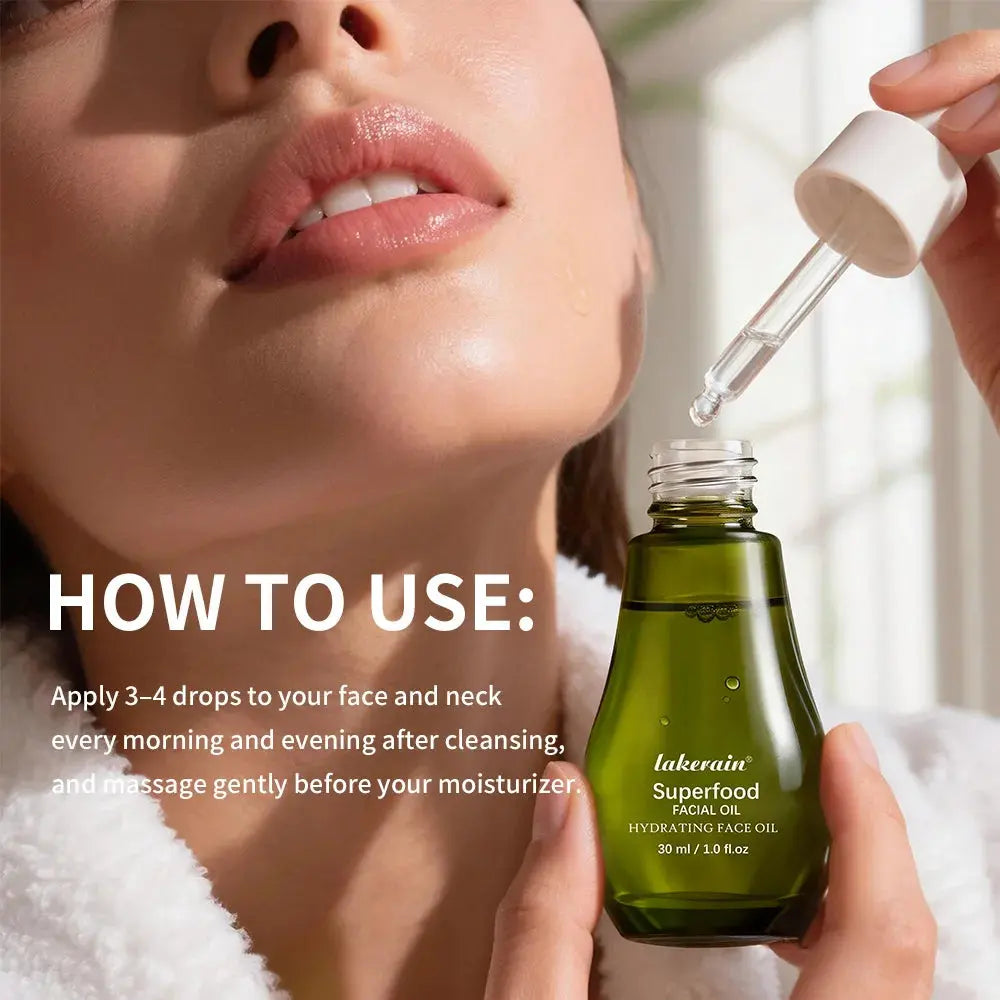 Hydrating Face Oil  Antioxidant-Rich Nourishing Serum Moisturizing Hydration Improves dry Helps Refresh Dullness Skincare Mysterious