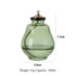 Creative Aromatherapy Candles Glass Coloful Small Oil Lamps Modern Home Decorative Ornaments Indoor Outdoor Oil Lamps Mysterious