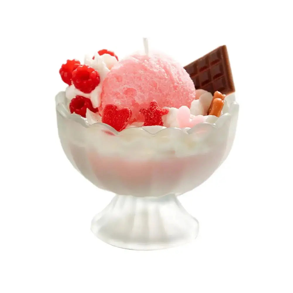 Ice Cream Scented Candle Decorative Scented Candle Nice-looking Bright Color Romatherapy Candles Home Decoration Mysterious