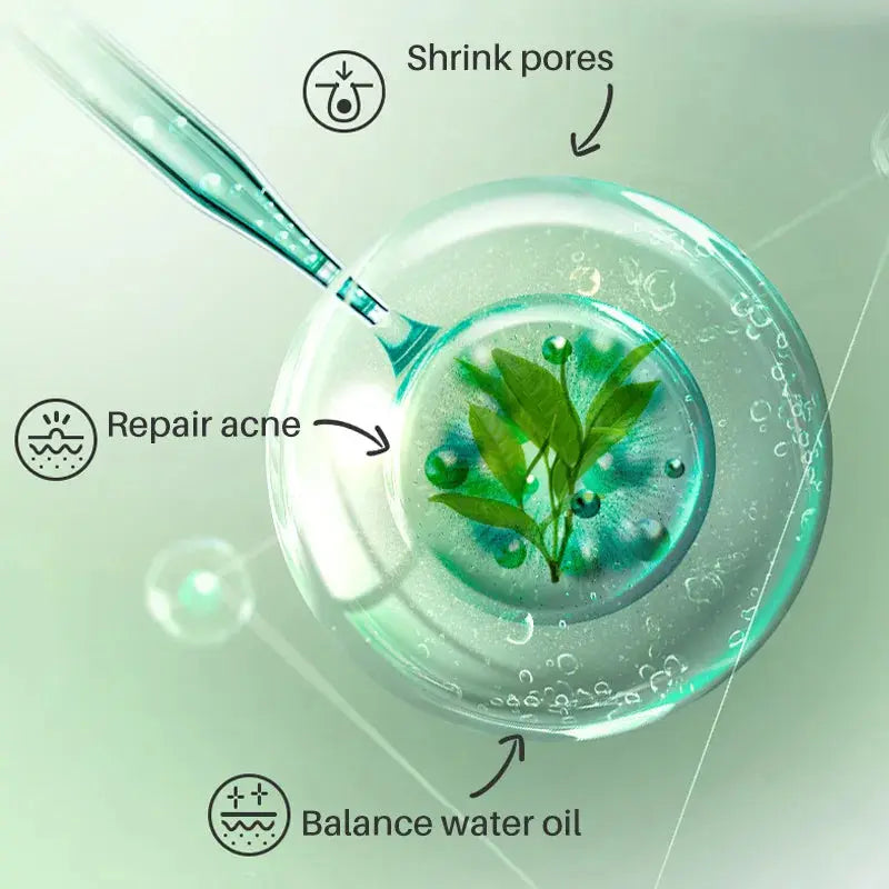 Organic Tea Tree Oil For Skin Face Hair Scalp Acne Treatment  Hair Growth Essential Oils for Diffuser, Aromatherapy Massage 10ml Mysterious