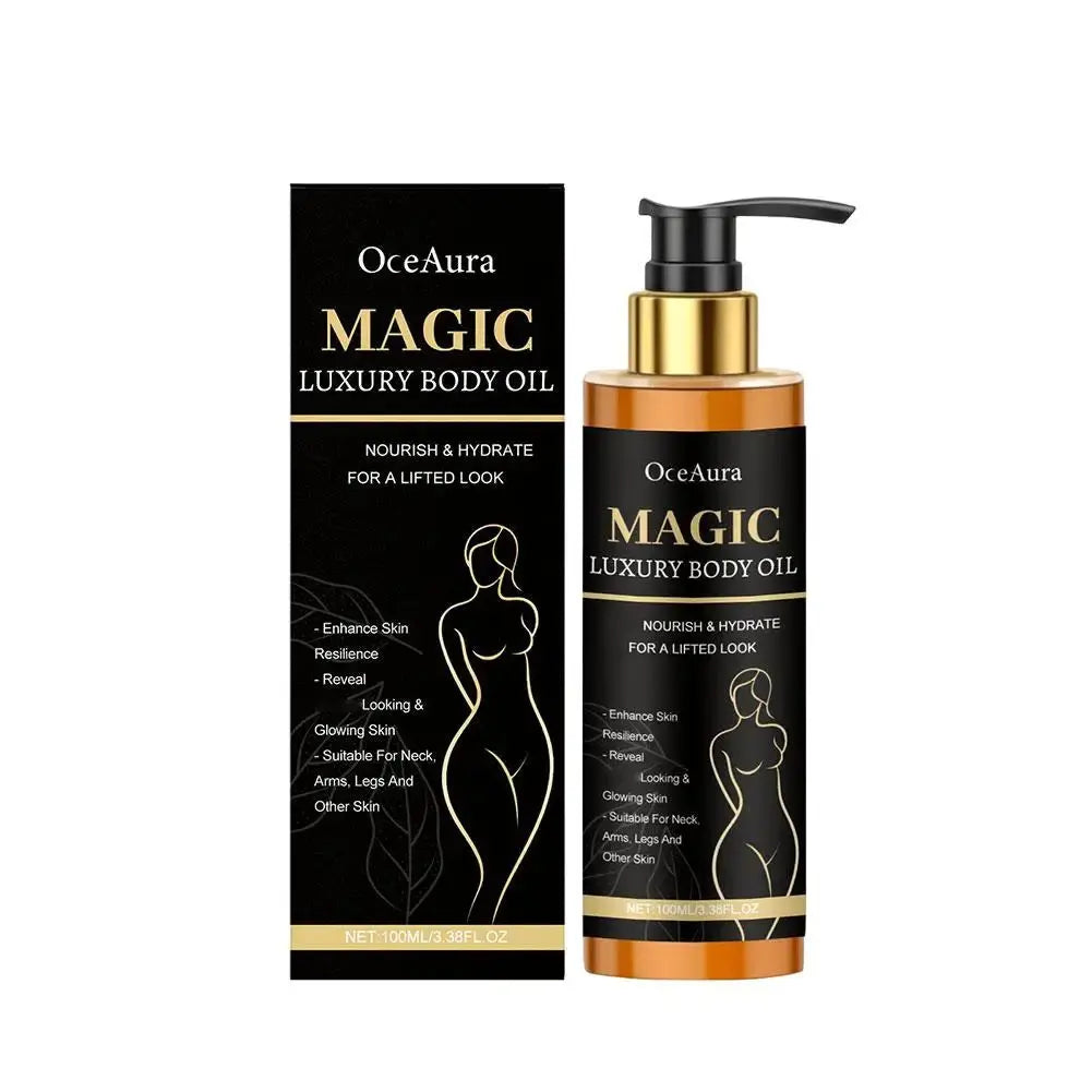 Body Essence Oil Deep Moisturizing Anti Dryness Lightweight Non-sticky Continuous Nourishing Massage Serum Oil Mysterious