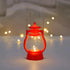 Candle Holders lantern for Table Retro Flameless Kerosene Lamp Desktop Candlestick Chandelier Christmas New Year Night Light Mysterious