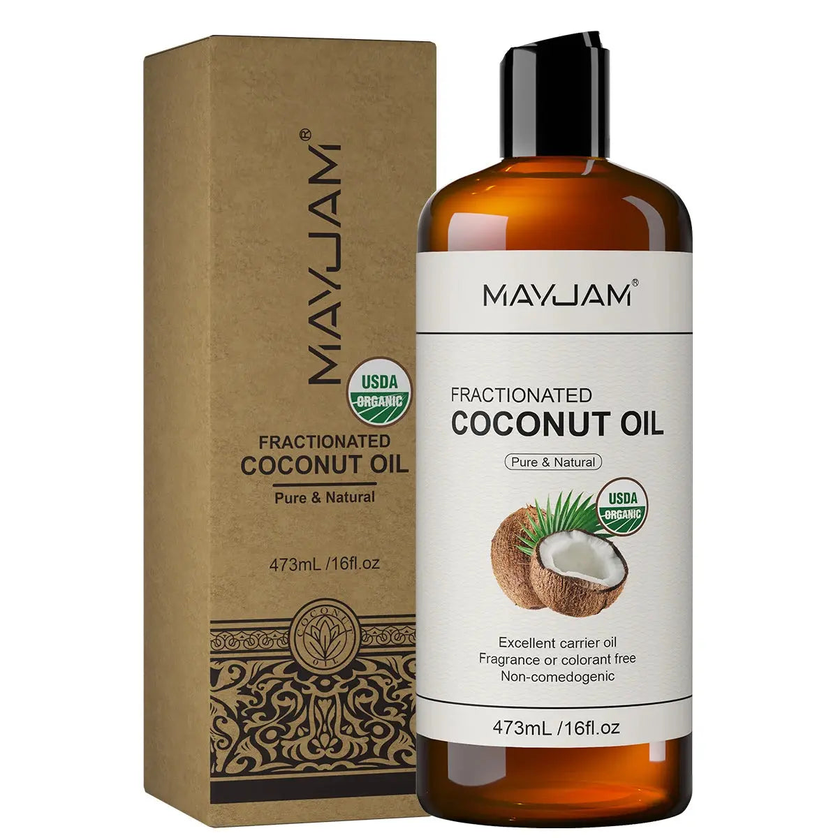 USDA Organic Sunflower Seed for Skin &amp; Hair Cold-Pressed Pure Natural Sweet Almond Moroccan Argan Massage Oil Moisturizing Mysterious