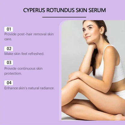 OceAura Cyperus Rotundus Oil for Hair Removal Prevent Hair Growth Products Remove Hair Inhibitor for Moisturizing Body Oil 60ml Mysterious
