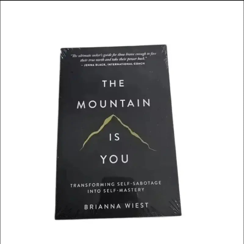 The Mountain Is You: Transforming Self-Sabotage Into Self-mastery English Books Birthday Gifts Mysterious