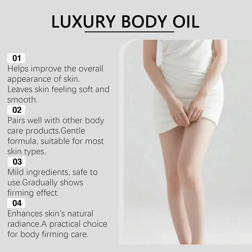 Body Essence Oil Deep Moisturizing Anti Dryness Lightweight Non-sticky Continuous Nourishing Massage Serum Oil Mysterious