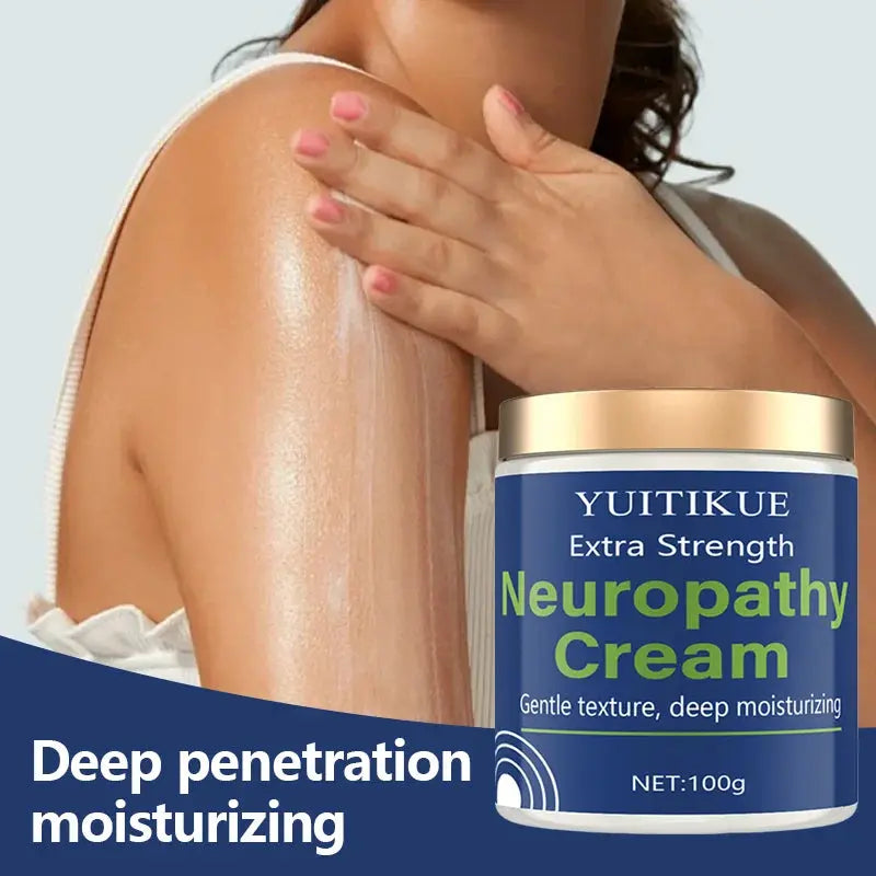 Neuropathy Cream 100g - Extra Strength Formula, Deep Moisturizing &amp; Penetrating, Gentle Care for Sensitive Skin Mysterious