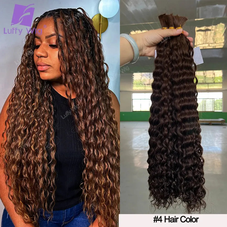 Bulk Human Hair Curly