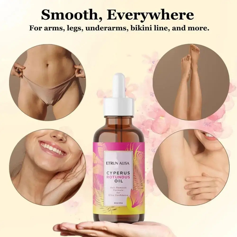Hair Removal Care Serum Relieves Gentle Moisturizing Care Skin Smooth Nourishing Skin for After Hair Removal and Shaving Mysterious