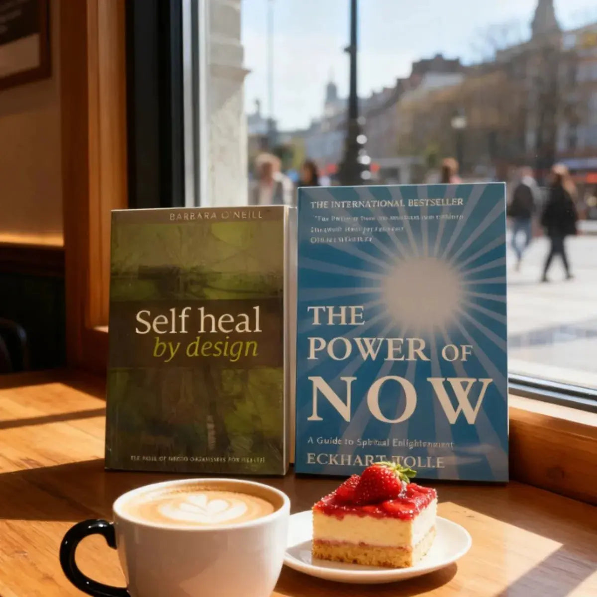 Two Books Set-《Self Heal By Design》+《THE POWER OF NOW》Blueprint Wholeness: Embodied Healing &amp; Present-Moment Awareness Guide Mysterious