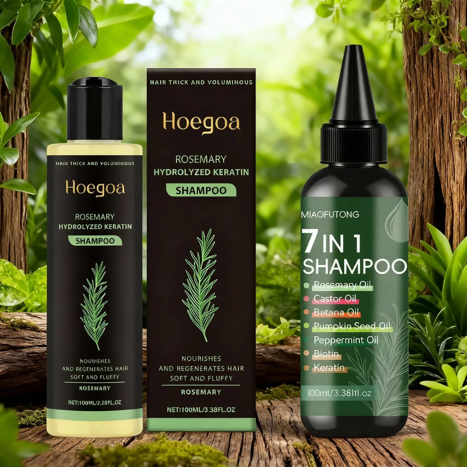 Hair Growth Shampoo,Strengthening Shampoo,nourishing,repair Damaged Hair,deep Cleansing And Reducing Breakage Hair Care Shampoo Mysterious
