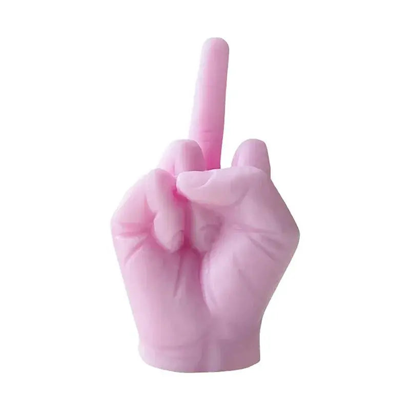 Universal Creative Candles Middle Finger Shaped Gesture Scented Candles Durable Funny Quirky Gifts Home Decoration Ornaments Mysterious
