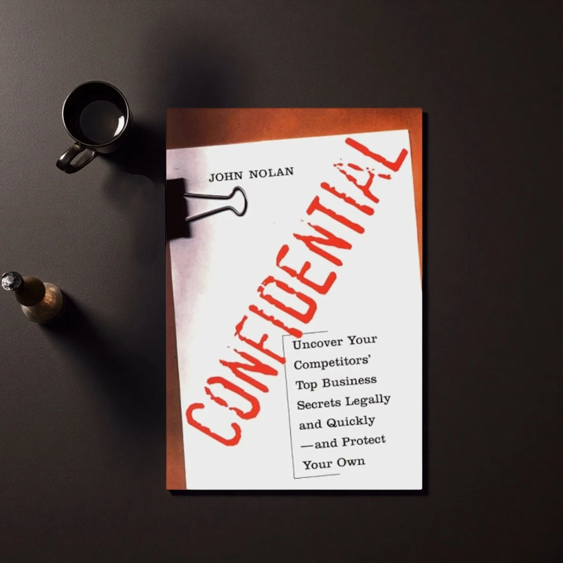 Confidential By John Nolan Paperback Book High Density Plot Suspense Novel For Weekend Rainy Day Reading