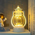 Candle Holders lantern for Table Retro Flameless Kerosene Lamp Desktop Candlestick Chandelier Christmas New Year Night Light Mysterious