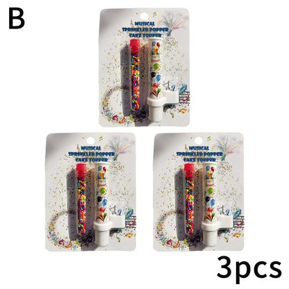 Surprise Candles Happy Birthday Cake Decorated Candles Creative Catapult Candy Effects Decorated Candles Mysterious