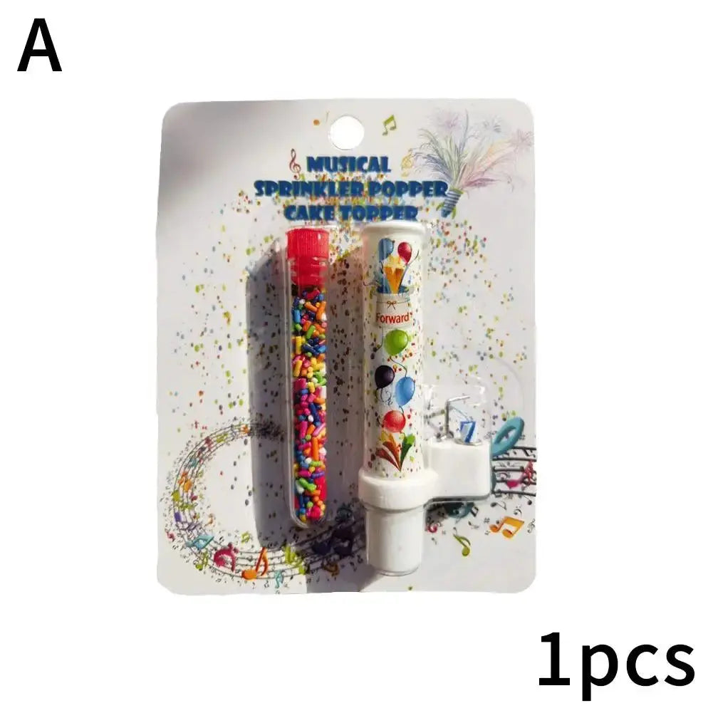 Surprise Candles Happy Birthday Cake Decorated Candles Creative Catapult Candy Effects Decorated Candles Mysterious
