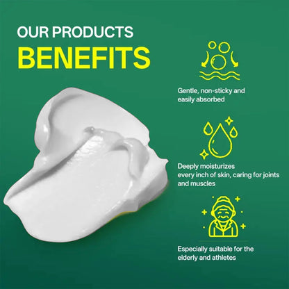 Magnesium Joint &amp; Muscle Care Cream: Natural, Non-Greasy, Nourishes/Moisturizes, Daily Use Boosts Elastic Skin
