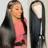 13x4 Straight Human Hair Lace Frontal Wig 