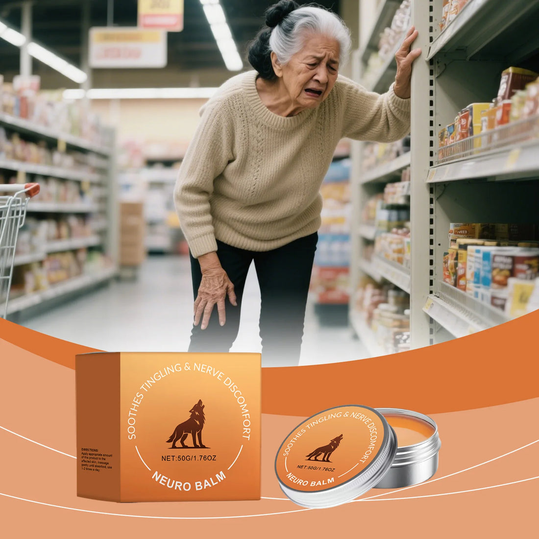 Body care cream, gentle formula, care for the skin, comfortable joints, daily external application, absorption massage cream