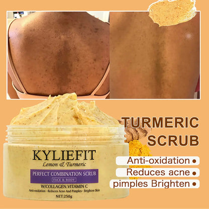 Organic Turmeric Skin Care Kit, Brighten, Clean, Remove Darkness, Spots, Acne, Lighten, Hydration, Exfoliate, Even Skin Tone Mysterious