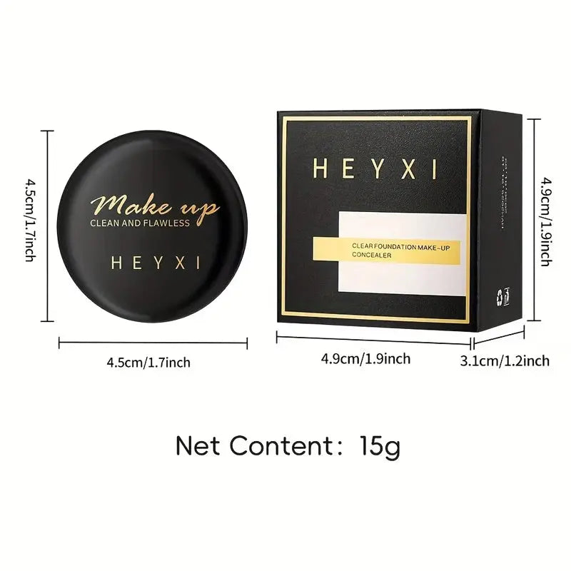 Clear concealer cream, waterproof and sweat proof, durable, natural finish, suitable for all skin types Mysterious