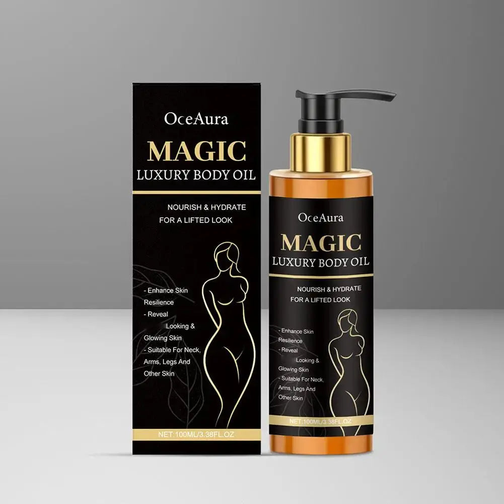 Body Essence Oil Deep Moisturizing Anti Dryness Lightweight Non-sticky Continuous Nourishing Massage Serum Oil Mysterious