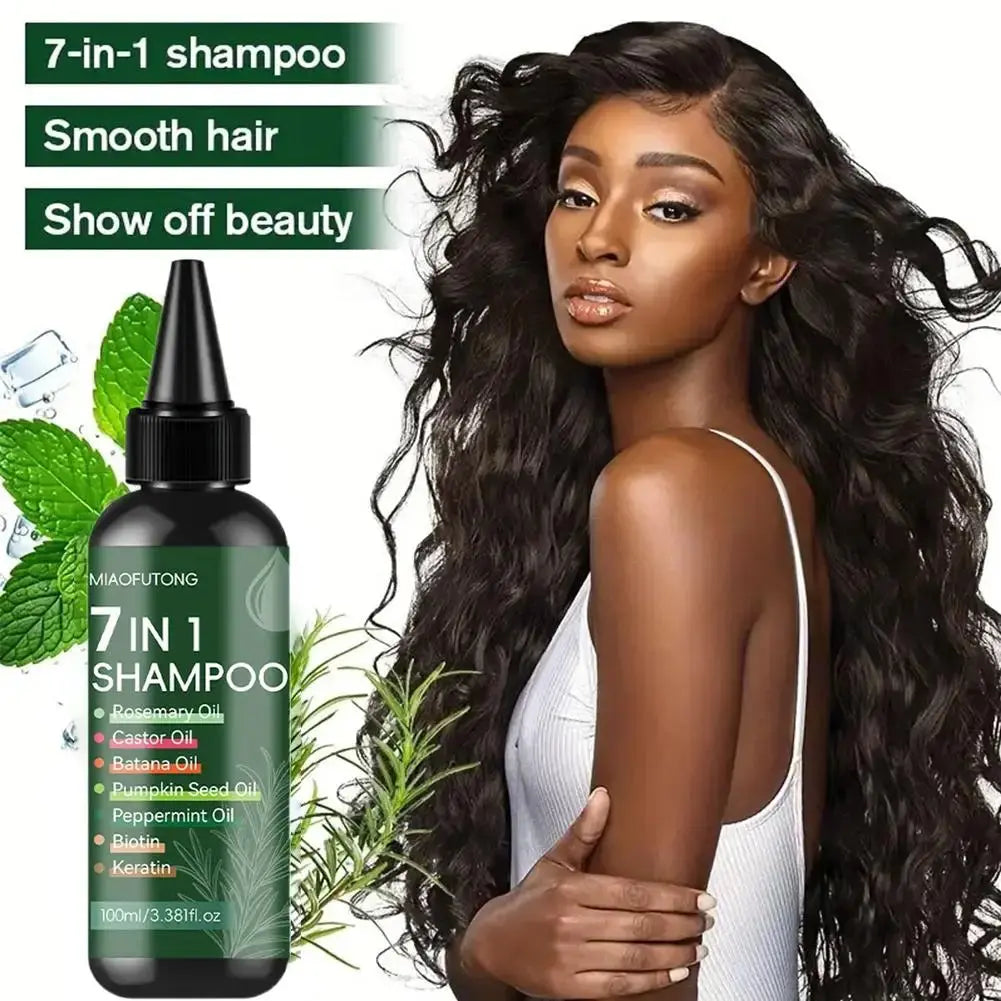 Hair Growth Shampoo,Strengthening Shampoo,nourishing,repair Damaged Hair,deep Cleansing And Reducing Breakage Hair Care Shampoo Mysterious