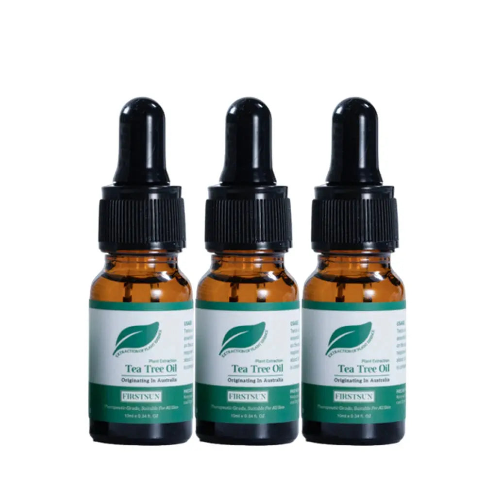 Organic Tea Tree Oil For Skin Face Hair Scalp Acne Treatment  Hair Growth Essential Oils for Diffuser, Aromatherapy Massage 10ml Mysterious