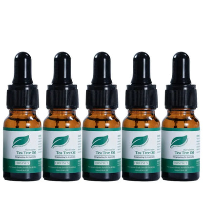 Organic Tea Tree Oil For Skin Face Hair Scalp Acne Treatment  Hair Growth Essential Oils for Diffuser, Aromatherapy Massage 10ml Mysterious