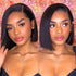 Wear And Go Glueless Straight Bob Wig Lace 