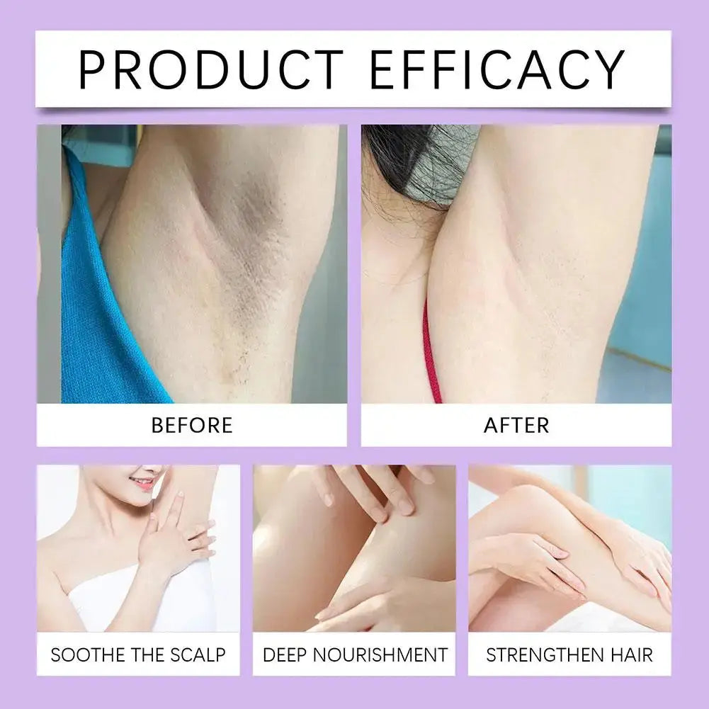 OceAura Cyperus Rotundus Oil for Hair Removal Prevent Hair Growth Products Remove Hair Inhibitor for Moisturizing Body Oil 60ml Mysterious