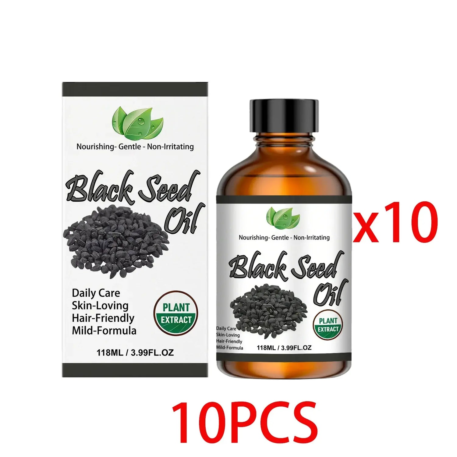 Organic Black Seed Oil Hair,Body &amp; Face Nourishing Moisturize Essence Oil Natural Smooth Skin Care Product Multi Effect Care Oil Mysterious