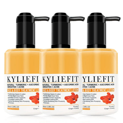 Organic Turmeric Skin Care Kit, Brighten, Clean, Remove Darkness, Spots, Acne, Lighten, Hydration, Exfoliate, Even Skin Tone Mysterious