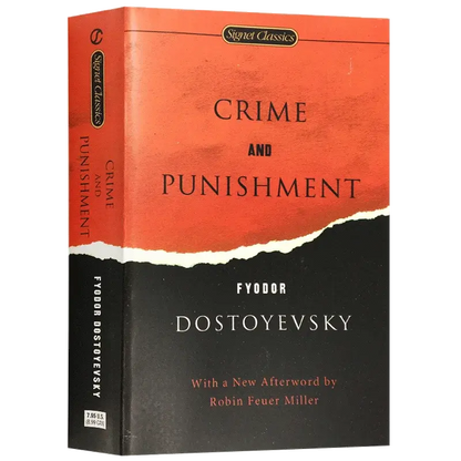 Crime and Punishment, Bestselling books in English, Classics novels 9780451530066 Mysterious