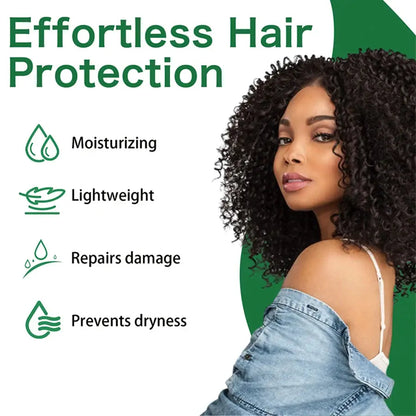Effortless Hair Protection features for 100ml Wig Milk Spray: Moisturizing, Lightweight, Repairs damage, Prevents dryness.